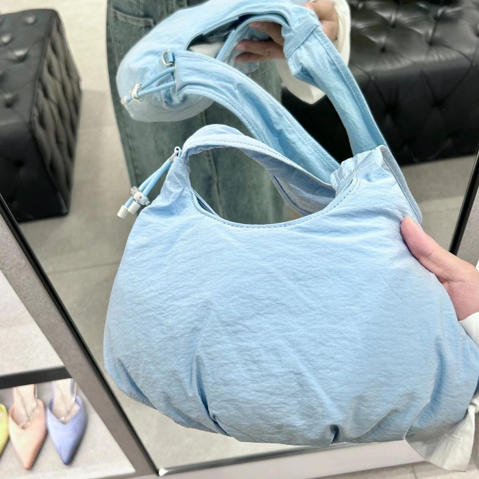 Mùa Hè Mới Cnk23 Mùa Hè 20271138 Túi Dây Rút Xếp Ly Thời Trang Cho Nữ