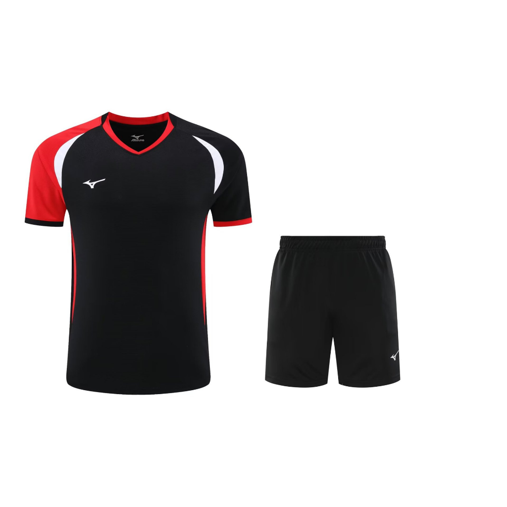 Áo Khoác Thể Thao Tay Ngắn Thoáng Khí Nhanh Khô Mizuno Dành Cho Nam Nữ Chơi Cầu Lông tennis