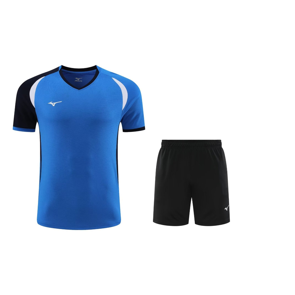 Áo Khoác Thể Thao Tay Ngắn Thoáng Khí Nhanh Khô Mizuno Dành Cho Nam Nữ Chơi Cầu Lông tennis