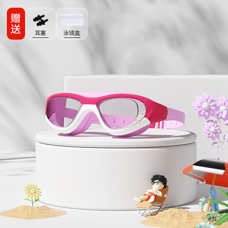 Kính bơi trẻ em cao cấp Kính bơi chống mờ cho bé trai và bé gái