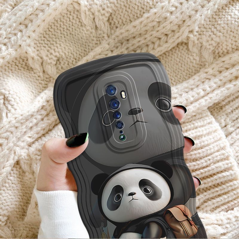 Ốp Điện Thoại Silicone Hình Gấu Trúc Cho OPPO Reno2F Reno2Z OPPO Reno2 Reno