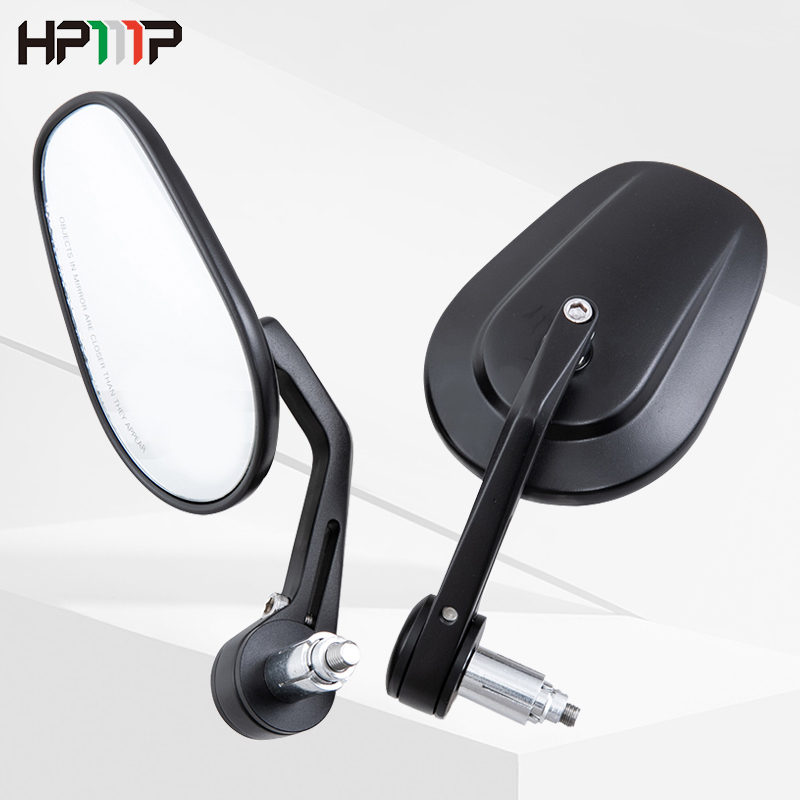 Gương Chiếu Hậu Bằng Hợp Kim Nhôm Gắn Phía Sau Xe Mô Tô