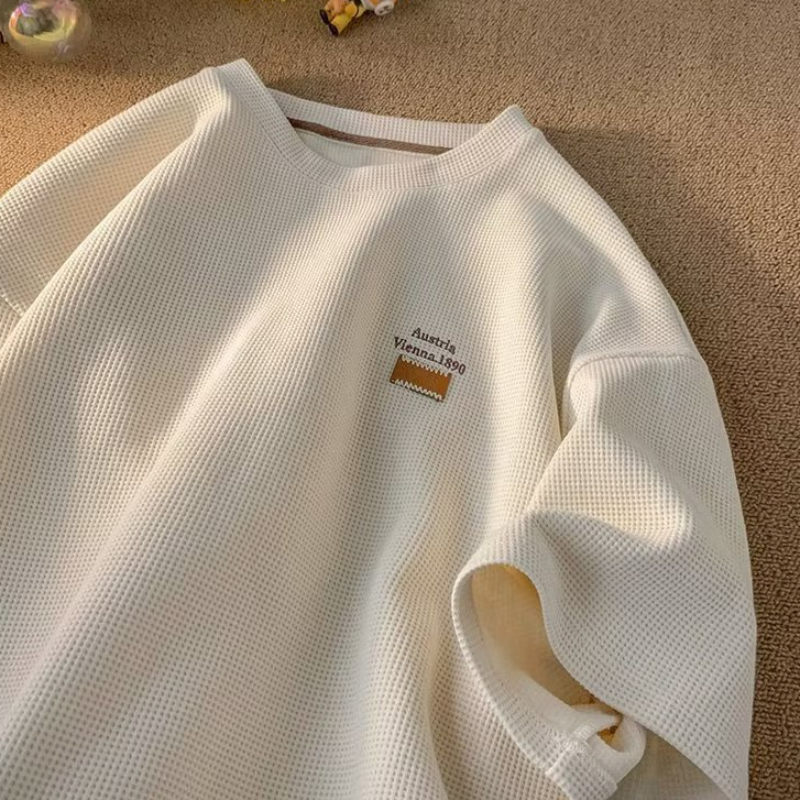 áo phông áo mùa hè nam fashion cotton simple unisex mùa hè thời trang mát mẻ mềm mại tiện nghi vòng cổ màu đặc đơn giản cảm giác thiết kế không dễ đụng vào áo chất lượng cao cặp đôi