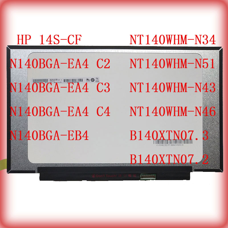 14 inch 30 PIN chân 14S-CF N140BGA-EA4 C2 C3 C4 N140BGA-EB4 NT140WHM-N34 / N51 / N43 / N46 B140XTN07