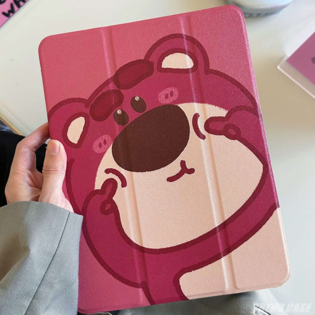 DISNEY Bao Da Máy Tính Bảng Thông Minh Có Ngăn Đựng Bút Cho iPad 10.2 Pro 11 9.7 Mini 6 5 10.5 Air 3 10th 9th 8th 7th 6th