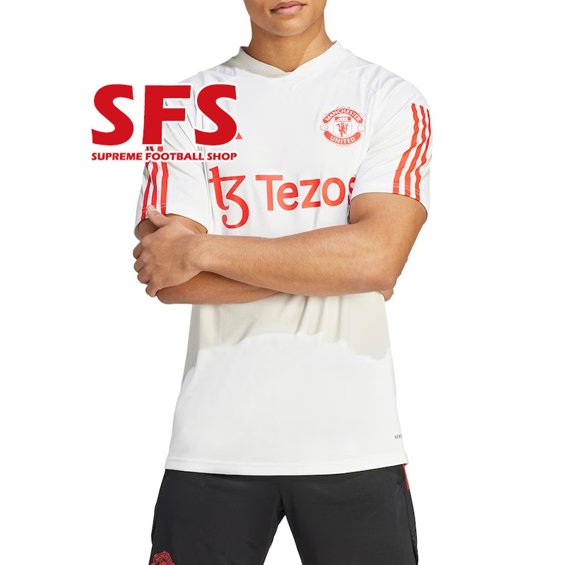 Áo Thun Đá Banh Màu Đen Size S-2XL 23-24 MU Man U Pre match Chất Lượng Cao