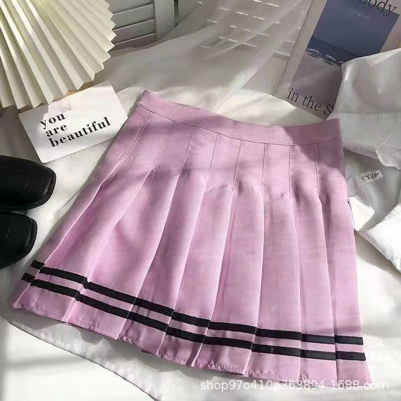 Chân Váy Chữ A Lưng Cao Phong Cách Hàn Quốc Cho Nữ