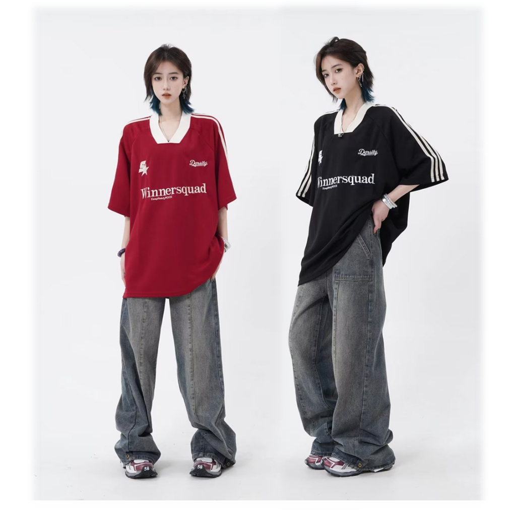 Áo Thun Thể Thao Tay Ngắn Dáng Rộng Năng Động Thời Trang Dành Cho Nam