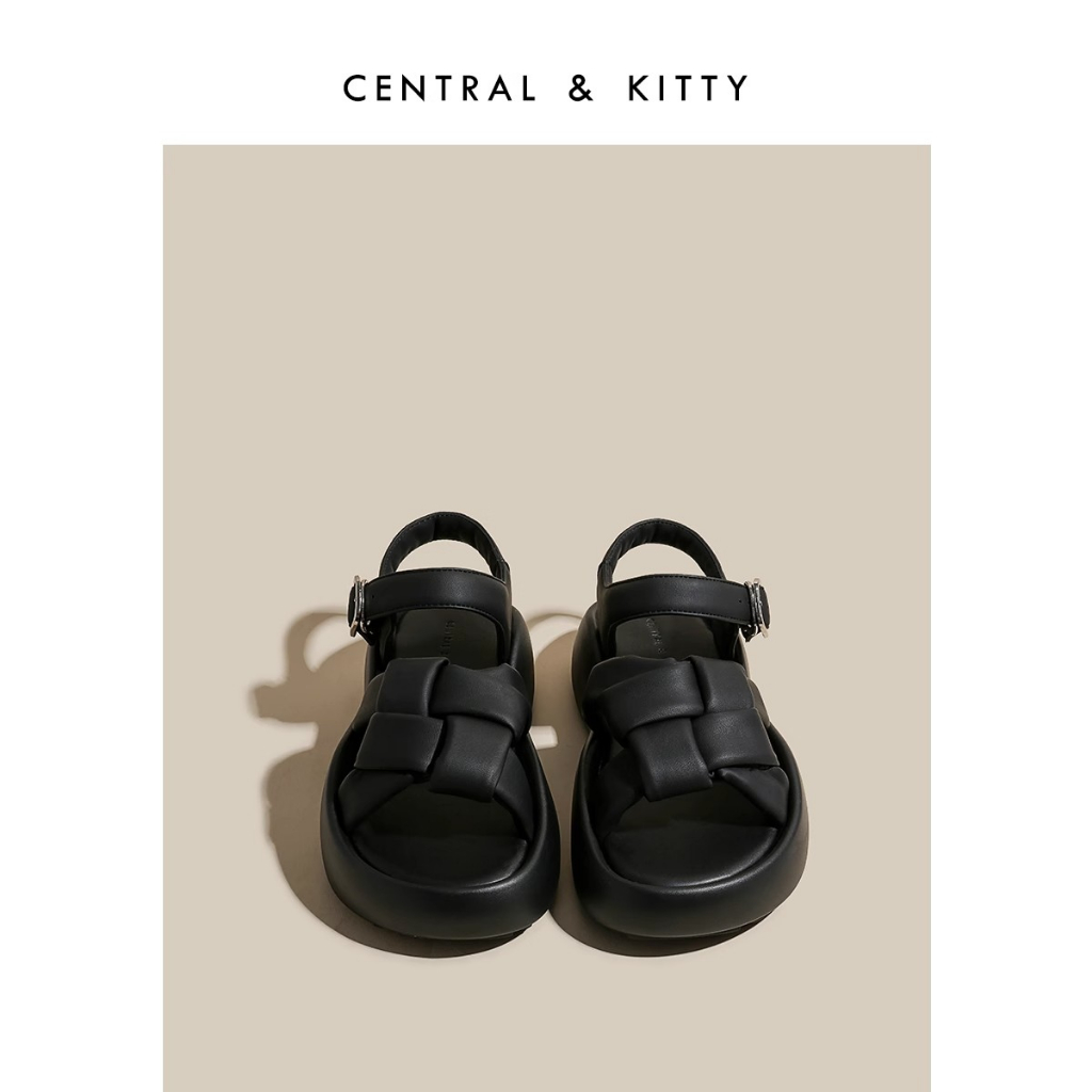 Giày Sandal Thể Thao Đế Phẳng Dày Dặn Phong Cách Thời Trang Mùa Hè 2023 Mới