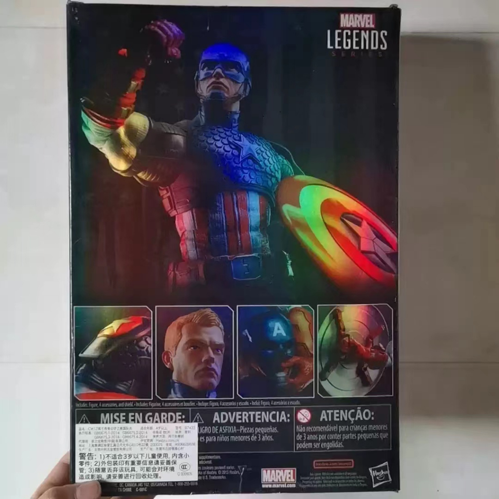 Marvel Legends Series 12-inch Captain America B7433 Nhân Vật Captain America 12 inch B7433 Trong Marvel Legends