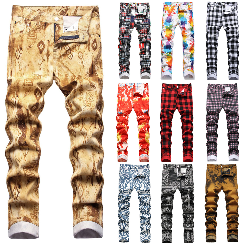 Quần Jeans Dài Ống Đứng Thời Trang Dành Cho Nam