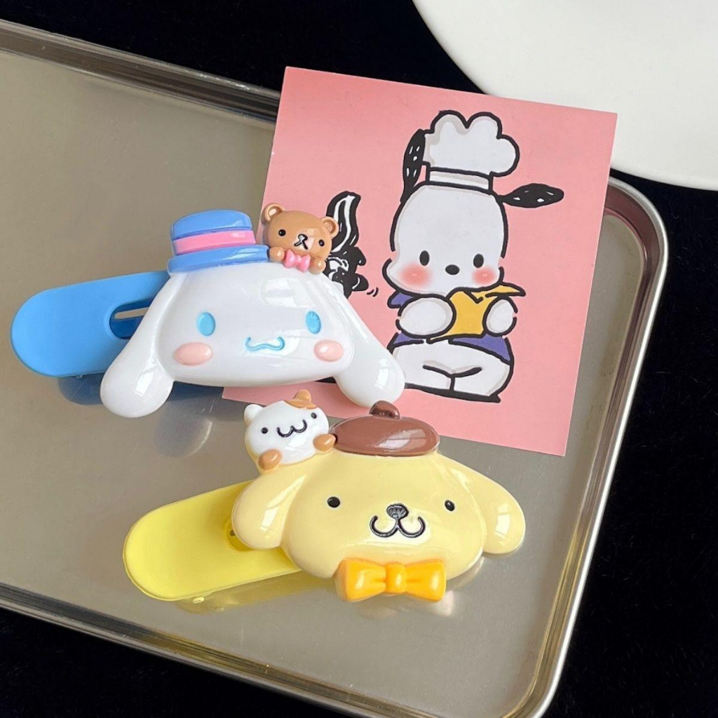 Kẹp Tóc Mỏ Vịt Hoạt Hình Phong Cách Hàn Quốc Ngọt Ngào Cho Nữ