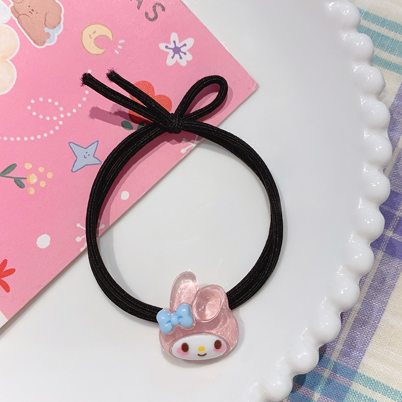 Dây Cột Tóc Hình Chú Chó Yugui Hoạt Hình Lấp Lánh Dễ Thương Cho Bạn Bè Và Học Sinh