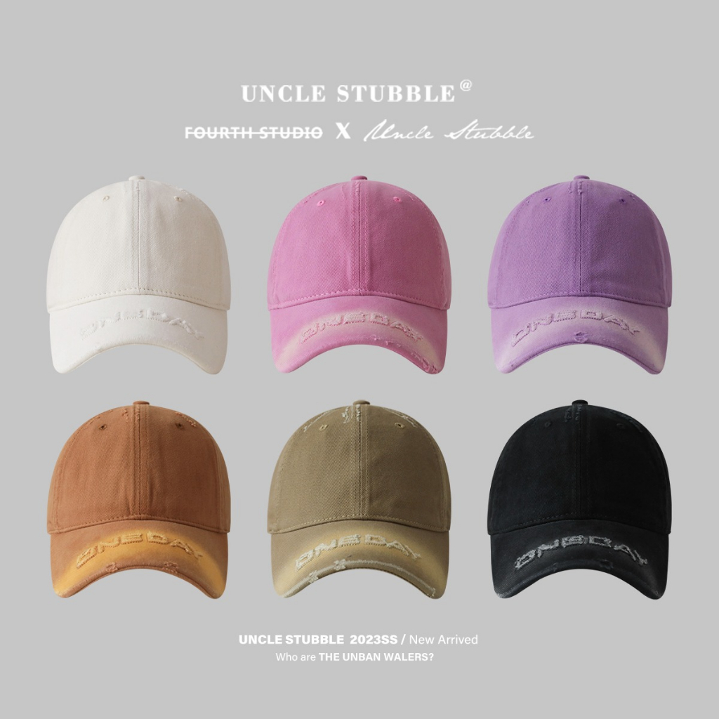 Mũ Lưỡi Trai Mềm Thêu Chữ Phong Cách Hàn Quốc Cho Nam Nữ