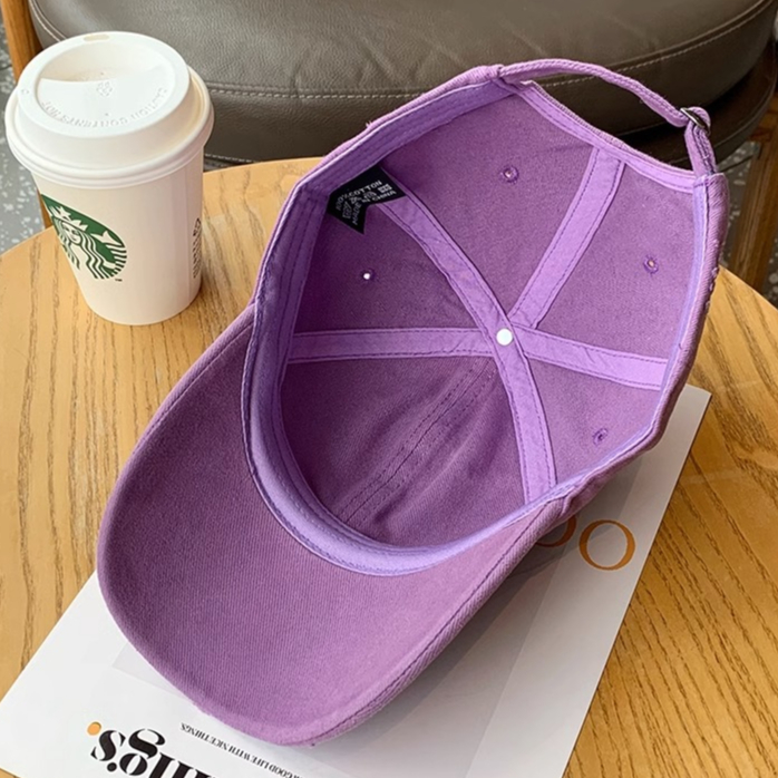 Mũ Lưỡi Trai Mềm Thêu Chữ Phong Cách Hàn Quốc Cho Nam Nữ