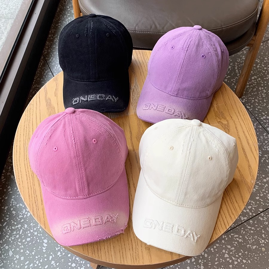 Mũ Lưỡi Trai Mềm Thêu Chữ Phong Cách Hàn Quốc Cho Nam Nữ