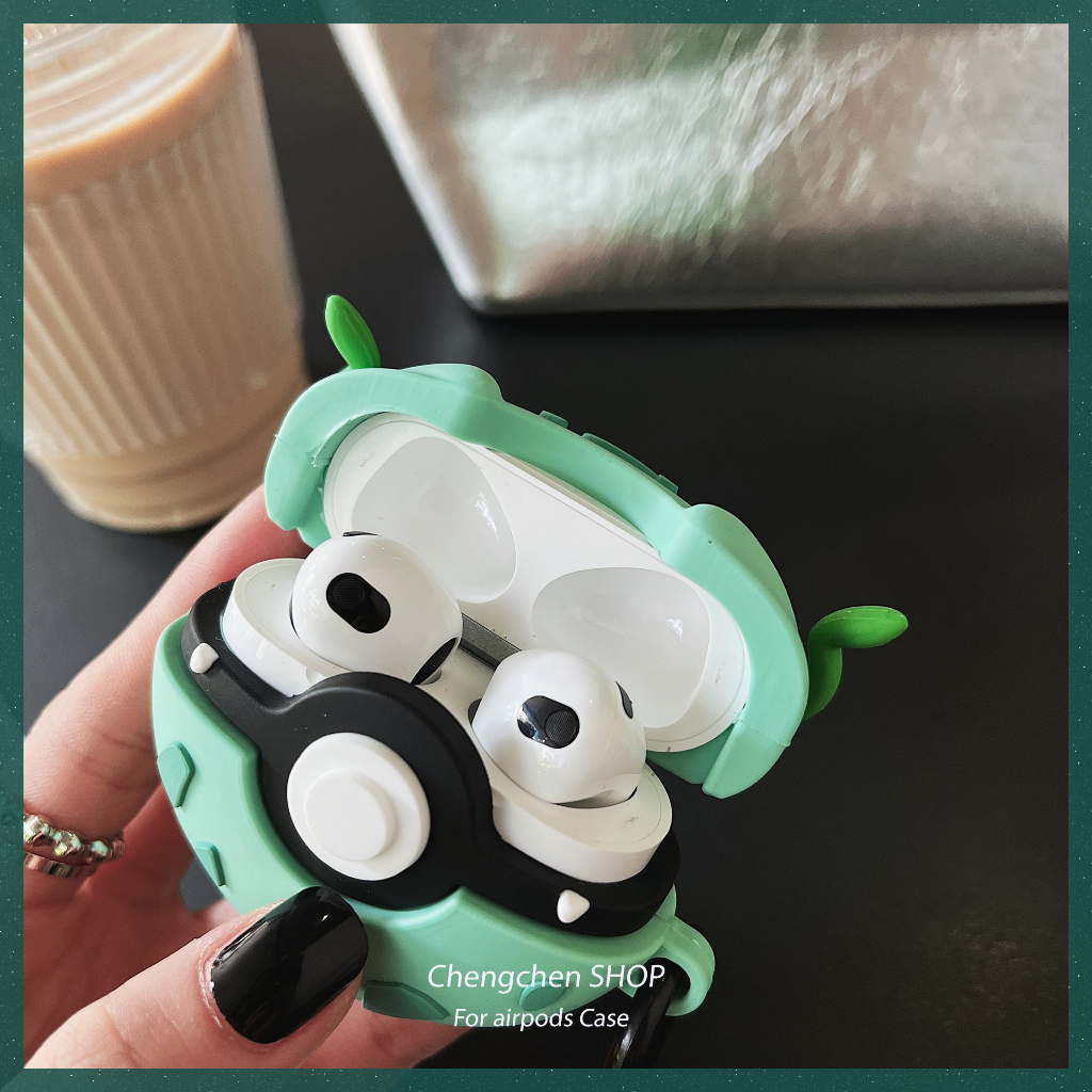 Vỏ Bảo Vệ Hộp Sạc Tai Nghe Airpods Propods3gencase 2021 New Forpods3 Hình Stitch Hoạt Hình Đáng Yêu