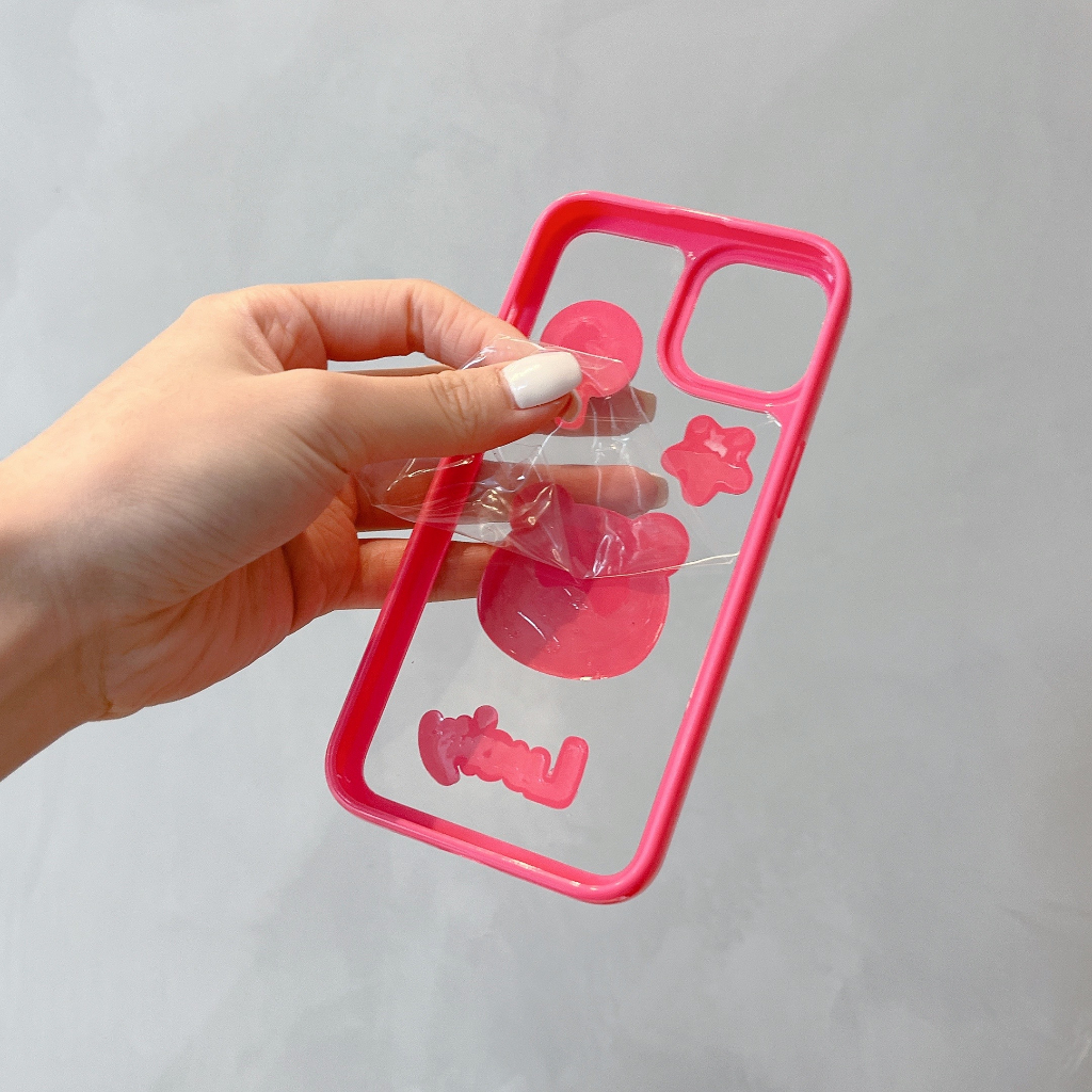 Ốp Điện Thoại Chống Sốc Hình Gấu 3D Cho iPhone 14Promax / 14Pro / 14 / 13Promax / 13Pro / 13 / 12 / 11