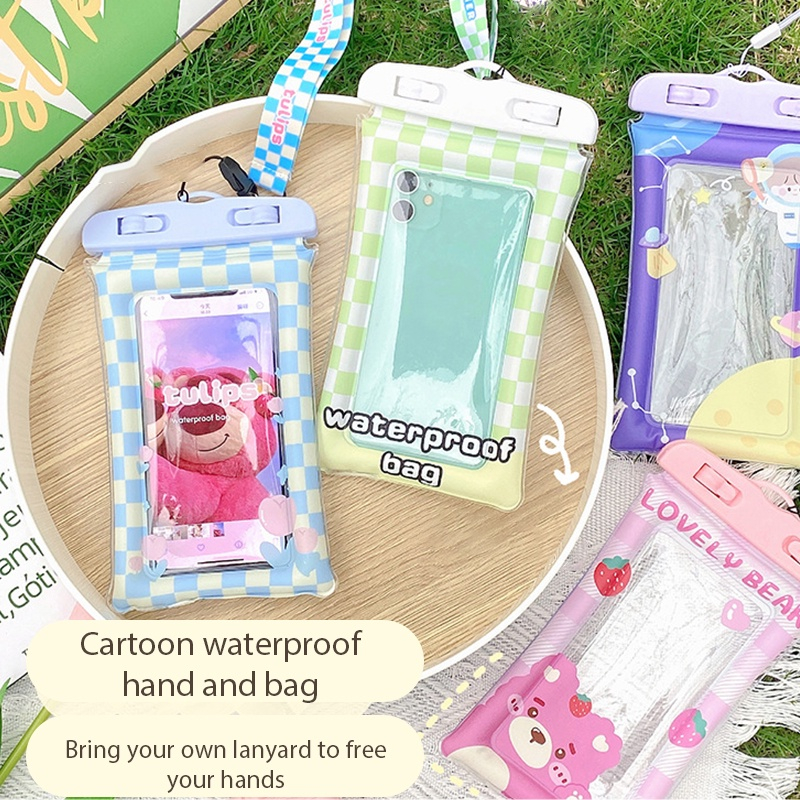 Túi Đựng Điện Thoại Họa Tiết Hoạt Hình Chống Thấm Nước Năm 2023