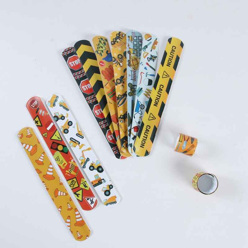 Set 12 Vòng Tay Kỹ Thuật Bằng Giấy Carton Dễ Thương Chống Thấm Nước Dùng Làm Quà Tặng Lễ Phục Sinh Cho Bé