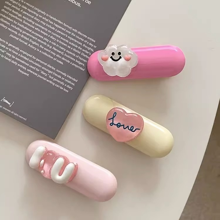 Kẹp Tóc mini Hình Đám Mây Hoạt Hình Dễ Thương Phong Cách Hàn Quốc Cho Nữ