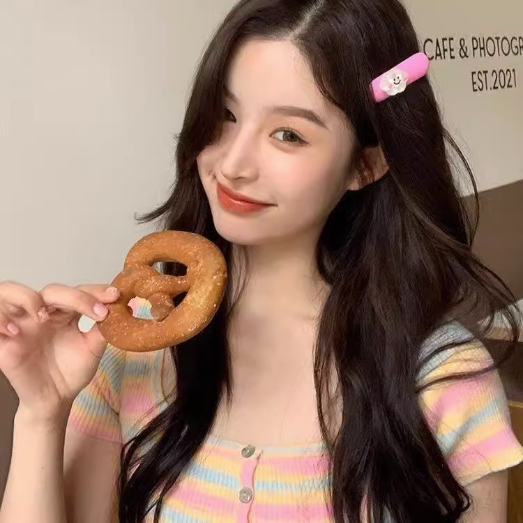 Kẹp Tóc mini Hình Đám Mây Hoạt Hình Dễ Thương Phong Cách Hàn Quốc Cho Nữ