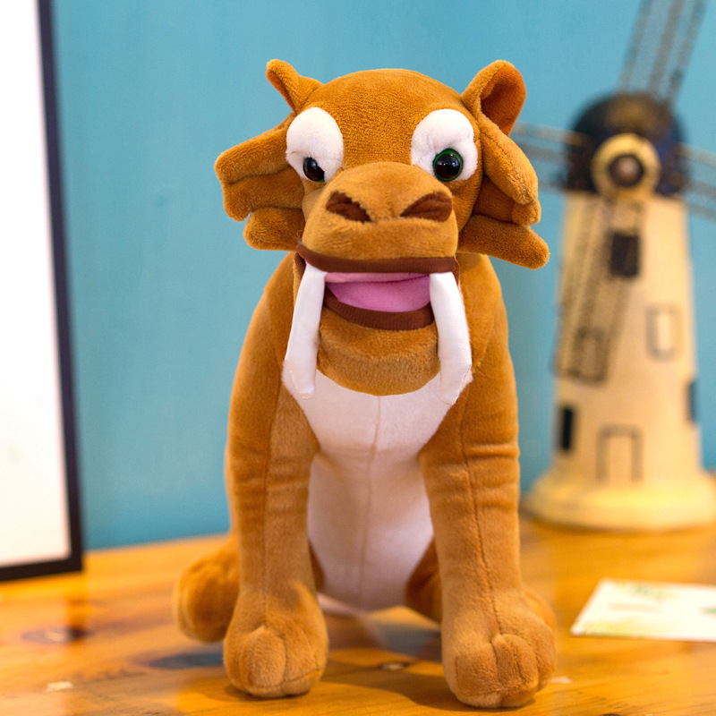Thú Nhồi Bông Hoạt Hình Disney Ice Age Mammoths Saber-Toothed Tiger Con Lười Đáng Yêu 20cm Làm Quà Sinh Nhật Cho Bé