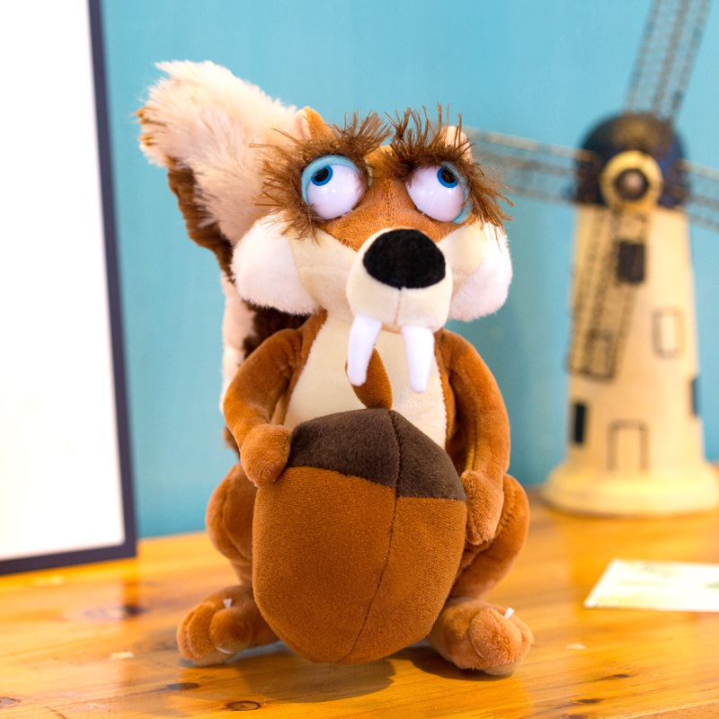 Thú Nhồi Bông Hoạt Hình Disney Ice Age Mammoths Saber-Toothed Tiger Con Lười Đáng Yêu 20cm Làm Quà Sinh Nhật Cho Bé
