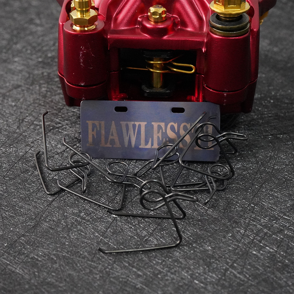 NISSIN Bộ 2 Kẹp Phanh Gr5 Bằng Titan Cao Cấp Cho Xe Mô Tô Forza 350 Xmax 300 Tmax 560 Wave 125i Cbr650r