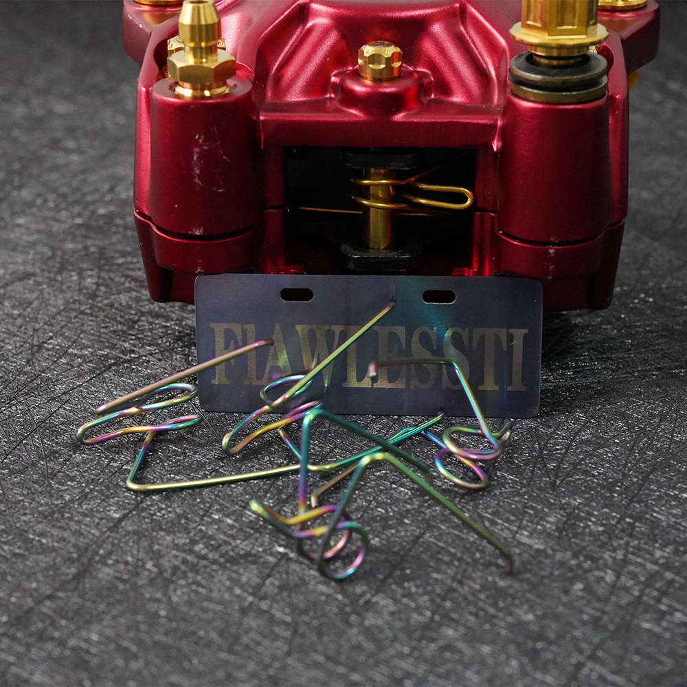 NISSIN Bộ 2 Kẹp Phanh Gr5 Bằng Titan Cao Cấp Cho Xe Mô Tô Forza 350 Xmax 300 Tmax 560 Wave 125i Cbr650r