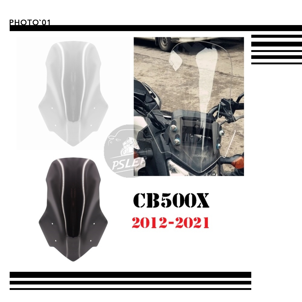 Kính Chắn Gió Chuyên Dụng Cho Xe Honda CB500X 2012 2013 2014 2015 2016 2017 2018 2019 2020 2021