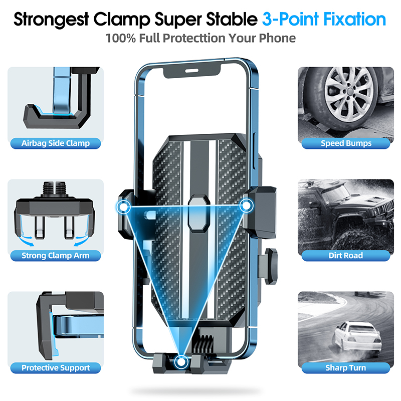 Giá đỡ điện thoại HdoorLink gắn khe điều hòa xe ô tô