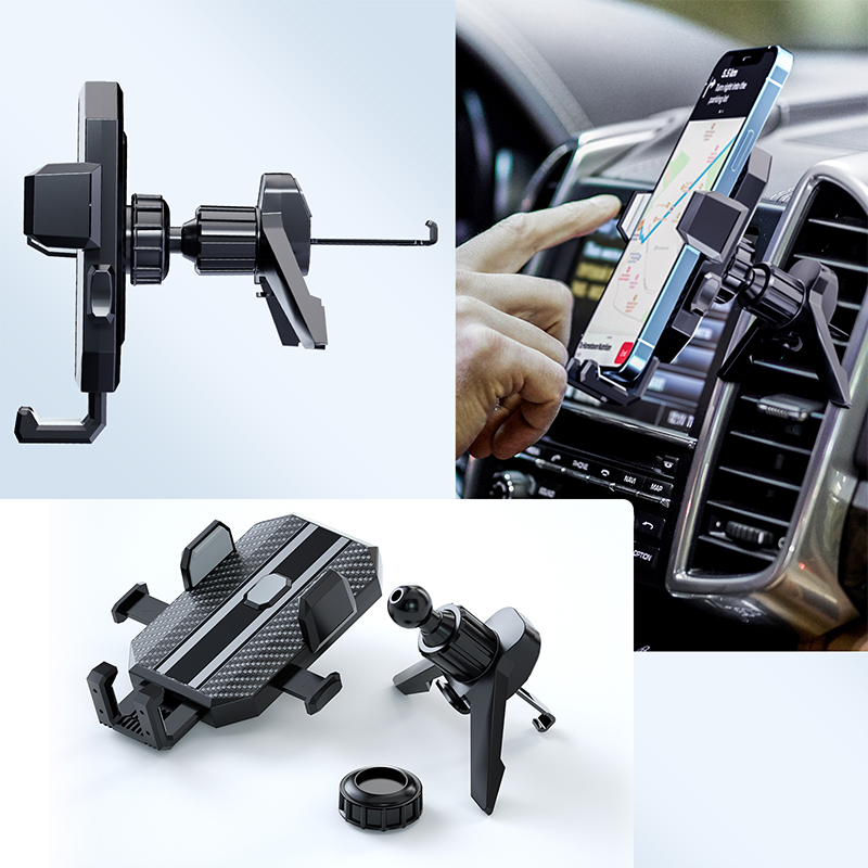 Giá đỡ điện thoại HdoorLink gắn khe điều hòa xe ô tô