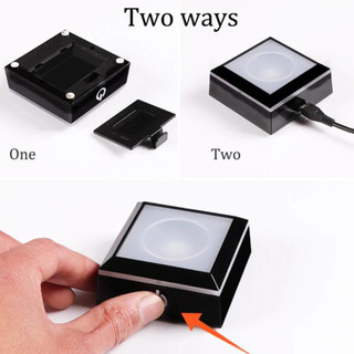 Đế Trưng Bày Quả Cầu Pha Lê Có Đèn LED