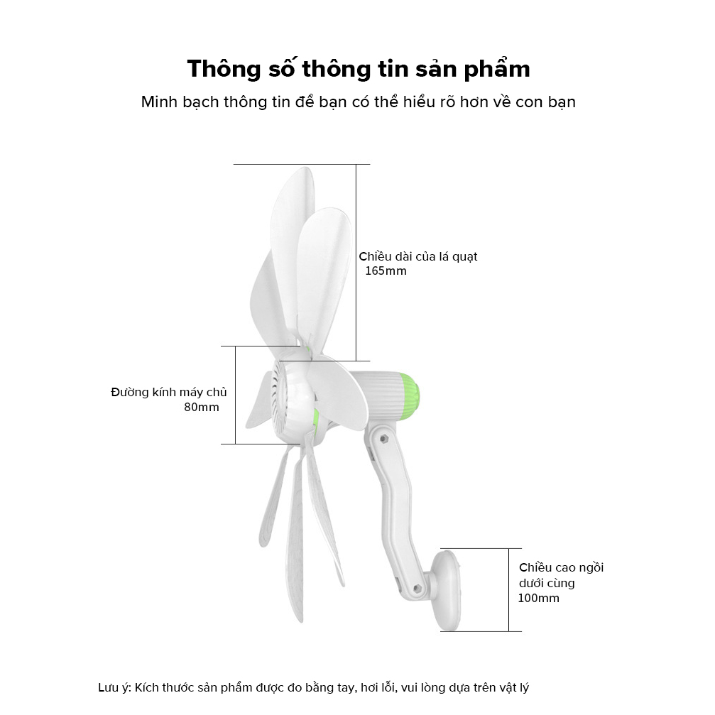 Quạt Điện Gắn Tường Không Cần Tiếp Xúc Tiện Dụng