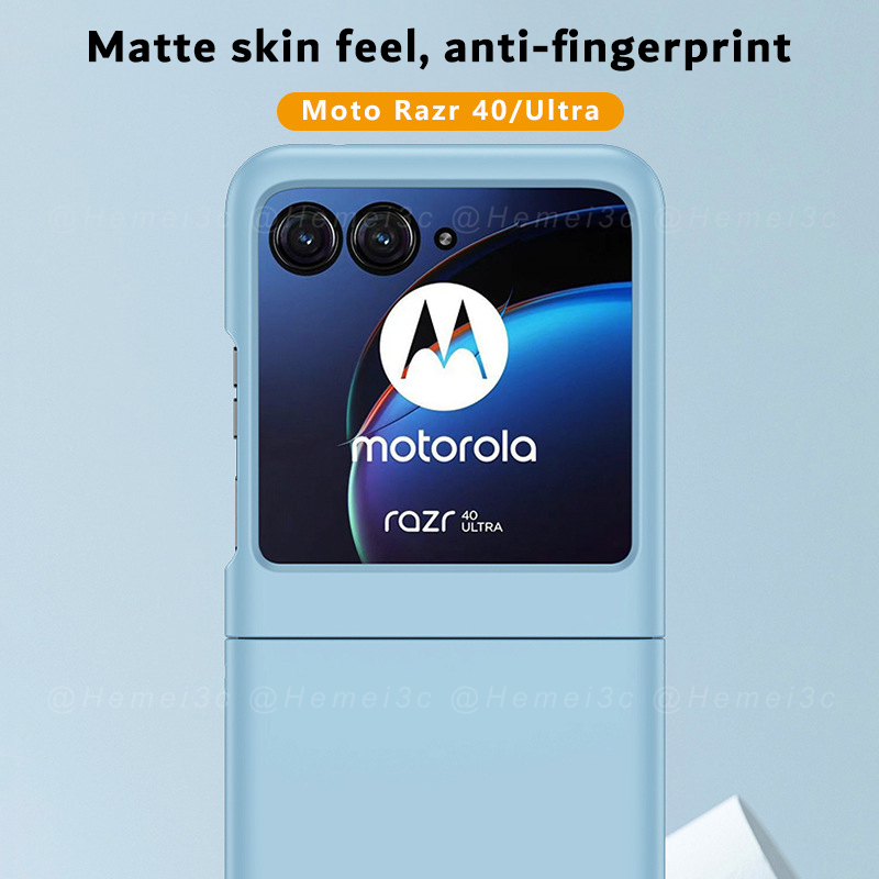 Ốp Điện Thoại Nhựa Cứng Cao Cấp Cho Motorola Razr 40 Ultra 2022