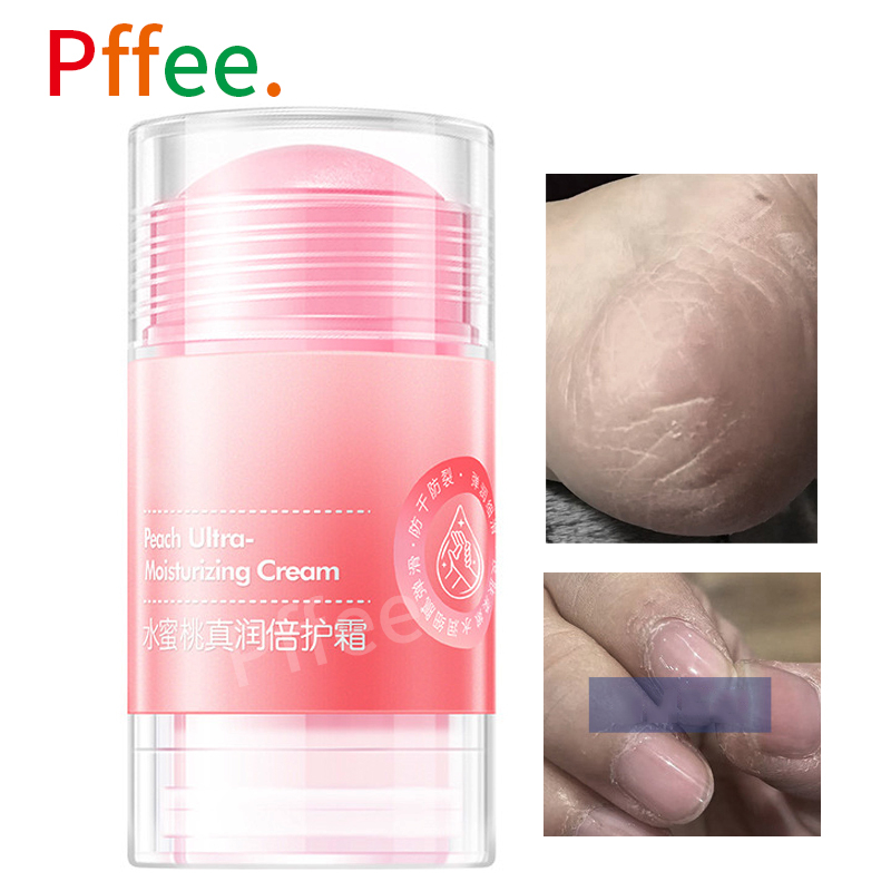 Tuýp kem tẩy tế bào chết VASELINE PFFEE hương đào giữ ẩm cho da tay chân và toàn thân