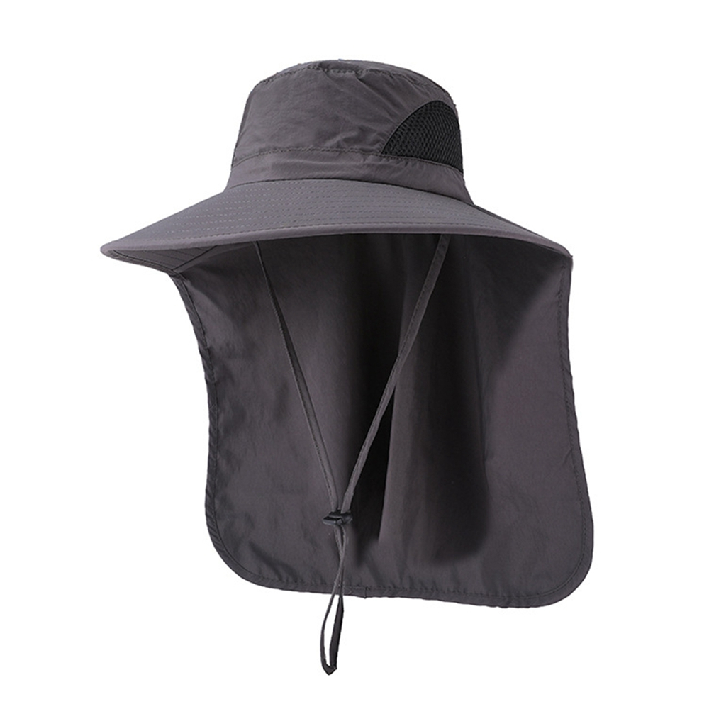 Mũ Rộng Vành Kèm Tấm Che Cổ Chống Nắng Tiện Dụng Cho Hoạt Động Ngoài Trời