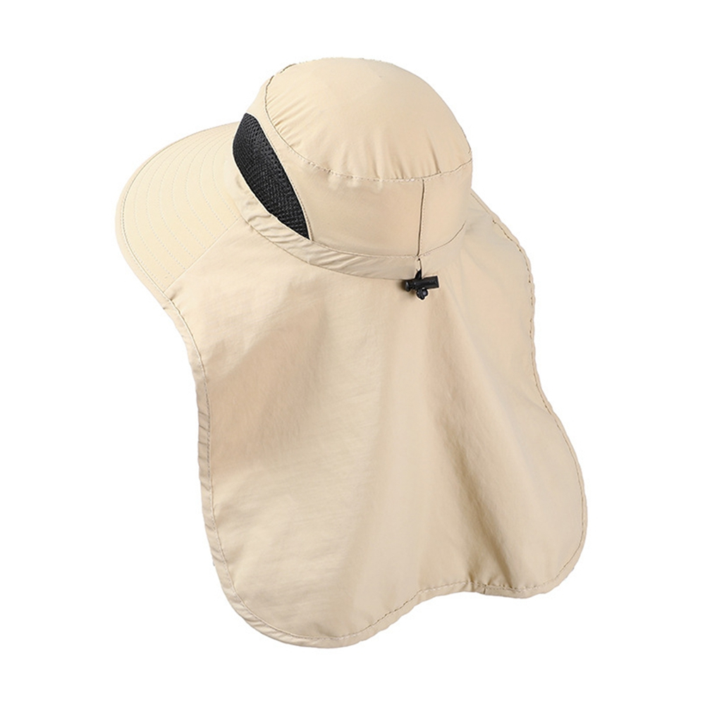 Mũ Rộng Vành Kèm Tấm Che Cổ Chống Nắng Tiện Dụng Cho Hoạt Động Ngoài Trời