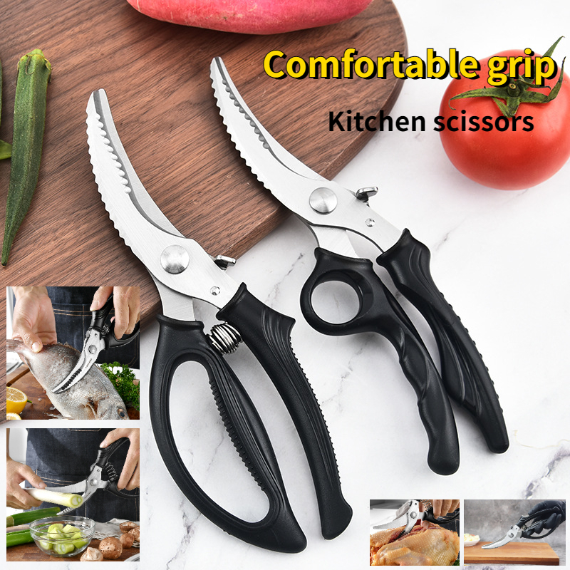Kéo Cắt Xương Gà / Cá Đa Năng Bằng Thép Không Gỉ