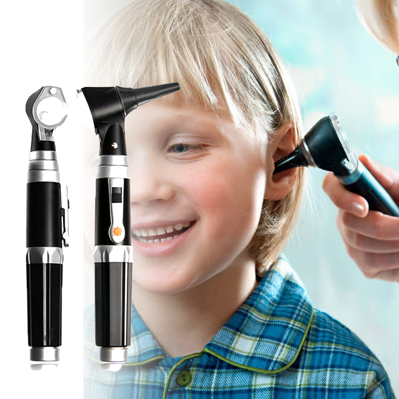 Bộ Dụng Cụ Chẩn Đoán Lỗi Y Tế Chăm Sóc Tai Có Đèn LED 8 Đầu Thay Thế