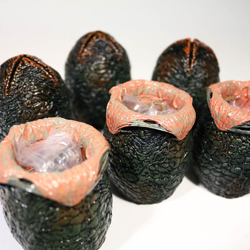 Neca Set 6 Trứng Người Ngoài Hành Tinh Không Đuôi Bán Lẻ