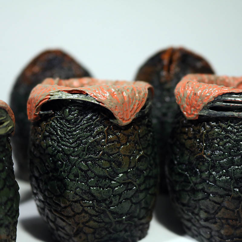 Neca Set 6 Trứng Người Ngoài Hành Tinh Không Đuôi Bán Lẻ