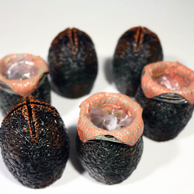 Neca Set 6 Trứng Người Ngoài Hành Tinh Không Đuôi Bán Lẻ