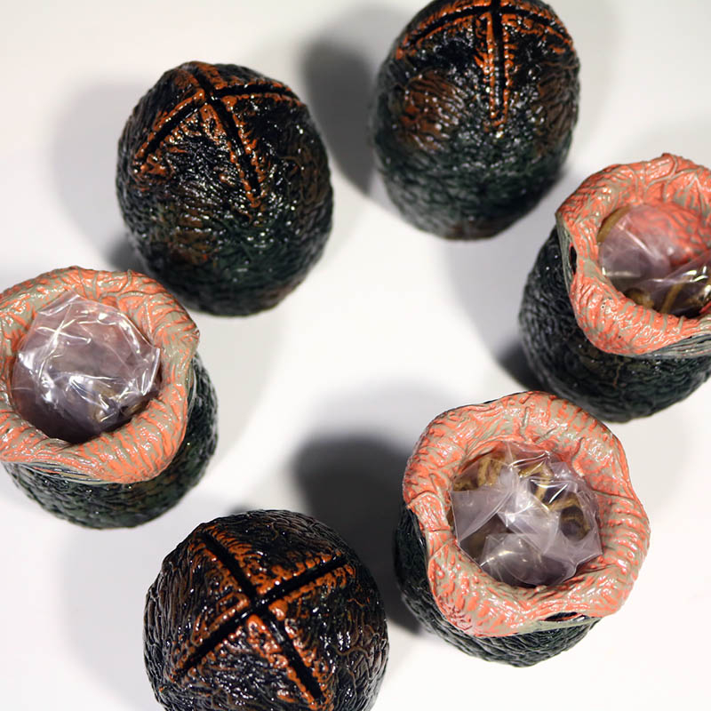 Neca Set 6 Trứng Người Ngoài Hành Tinh Không Đuôi Bán Lẻ