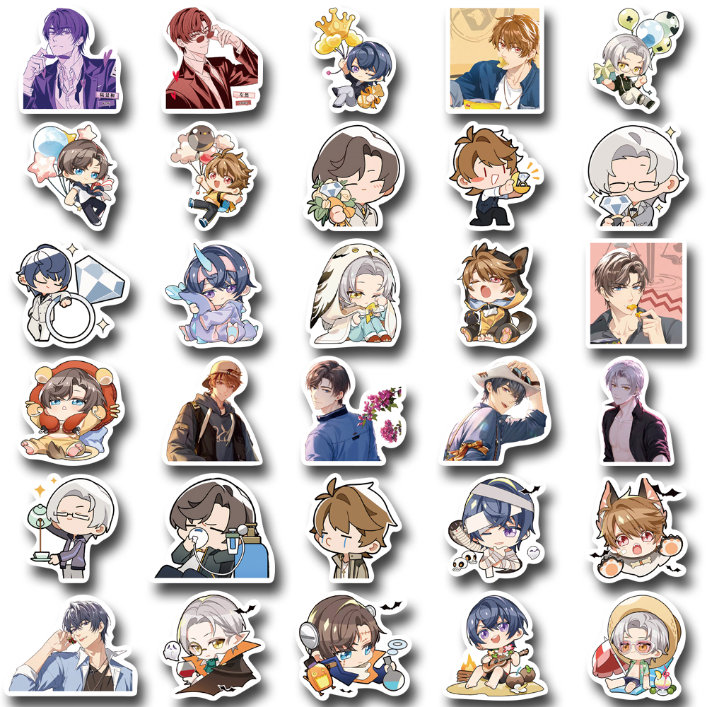 Bộ 64 Sticker Hoạt Hình Đáng Yêu Dán Trang Trí Điện Thoại Laptop