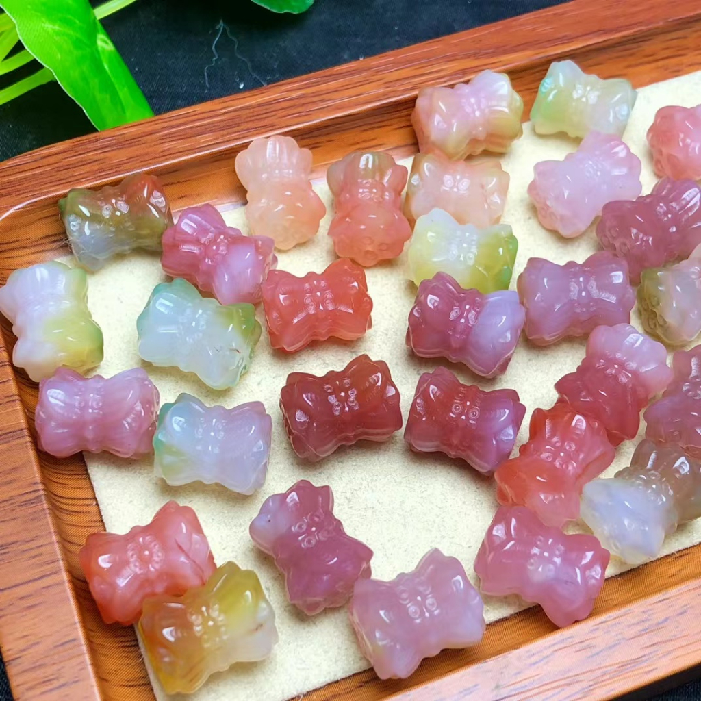 Đá Mã Não Tự Nhiên Thời Trang Dễ Phối Đồ diy