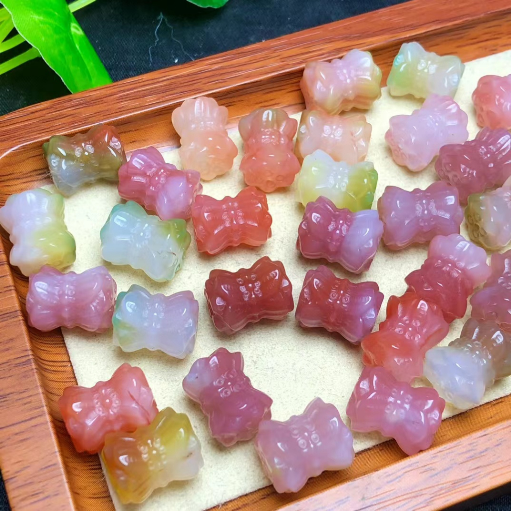 Đá Mã Não Tự Nhiên Thời Trang Dễ Phối Đồ diy