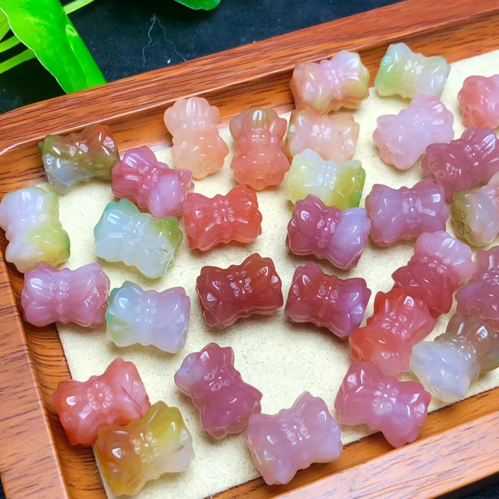 Đá Mã Não Tự Nhiên Thời Trang Dễ Phối Đồ diy