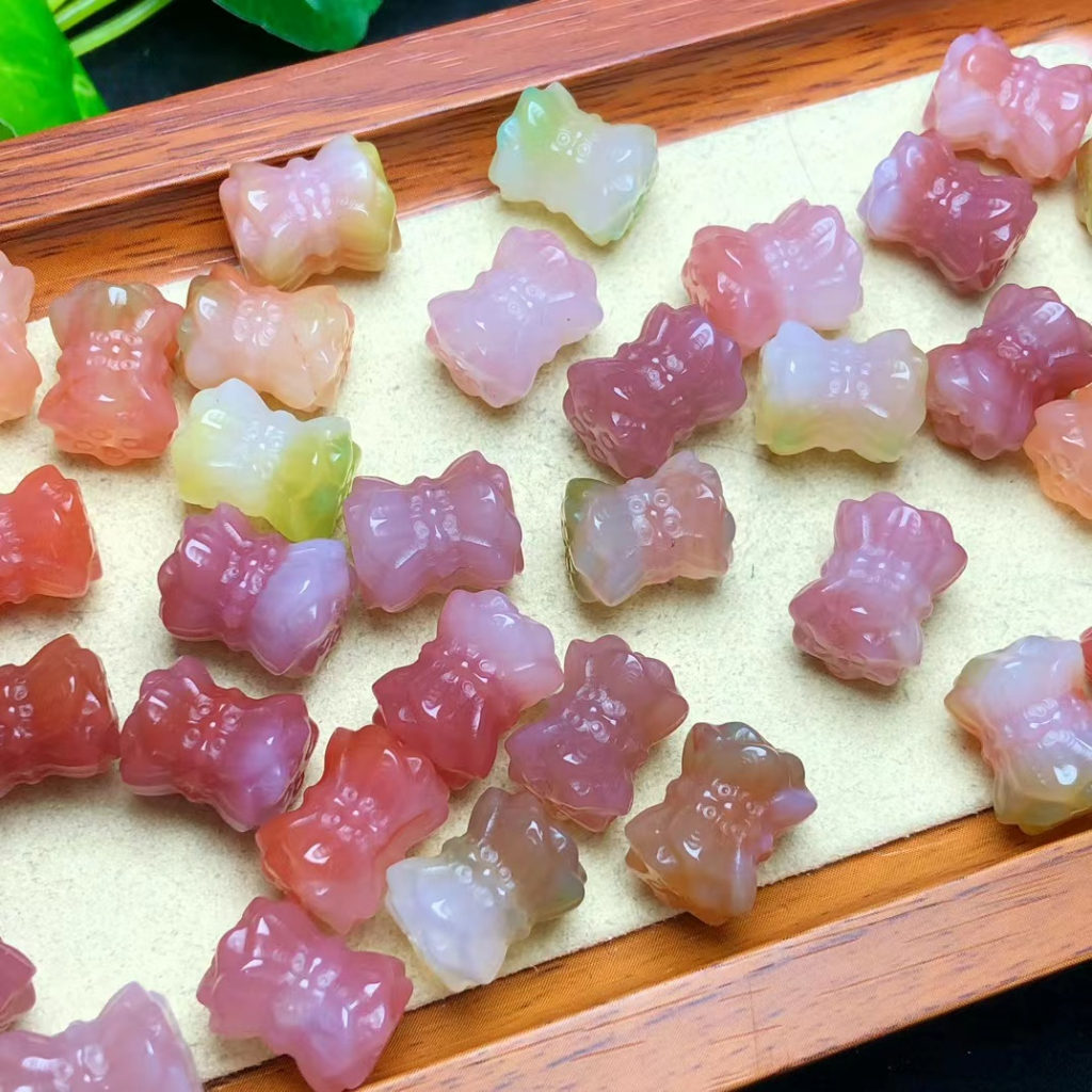 Đá Mã Não Tự Nhiên Thời Trang Dễ Phối Đồ diy